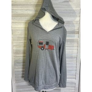 Saunterville Lg Camper Hooded Top